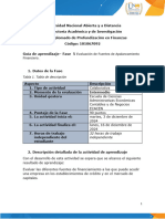 Fase 5- Evaluación de Fuentes de Apalancamiento Financiero