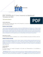 Auxílio ao Mestre_ EBD JOVENS_Lição 2_ Como viveremos na Babilônia_3° Trimestre de 2024