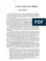 Agenda21 e Carta Da Terra Gadotti