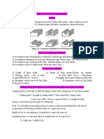 Reciprocating machine tools