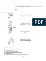 CAMBRIDGE PRIMARY SCIENCE 3_Unit4 Staying Alive_ 4.1 Human Body WORKSHEET