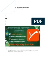 Old & New In Time Buy Verified Payoneer Accounts