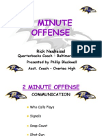 2 Minute Drill Offense