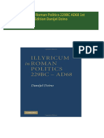 Illyricum in Roman Politics 229BC AD68 1st Edition Danijel Dzino All Chapters Instant Download