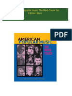 Download Full American Popular Music The Rock Years 1st Edition Starr PDF All Chapters