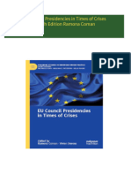 Where can buy EU Council Presidencies in Times of Crises 2024th Edition Ramona Coman ebook with cheap price