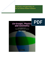 Download Complete Lie groups physics and geometry an introduction 1st Edition Robert Gilmore PDF for All Chapters