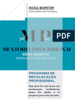 PROGRAMA DE RECOLOCAÇÃO PROFISSIONAL