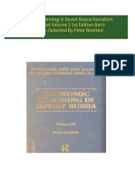 [Ebooks PDF] download Economic Planning in Soviet Russia Socialism The Market Volume 3 1st Edition Boris Brutzkus (Selected By Peter Boettke) full chapters