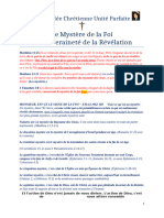 Le Mystère de la Foi I