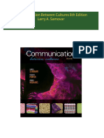 Download Complete Communication Between Cultures 8th Edition Larry A. Samovar PDF for All Chapters