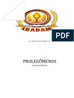 Introdução a Teologia-IBADAM