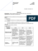 Homework - Compare the GTM, DM, and ALM