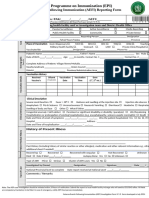 6. Revised AEFI Reporting Form