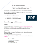 échantillonnage probabiliste