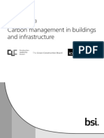 Carbon Management in Building and Infrastructure