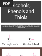 Alcohols Phenols and Thiols 1