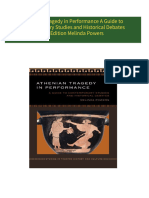 [Ebooks PDF] download Athenian Tragedy in Performance A Guide to Contemporary Studies and Historical Debates 1st Edition Melinda Powers full chapters