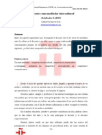 13 El Docente Como Mediador Intercultural