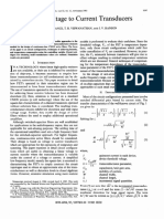 cmos voltage to current transducers