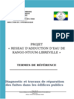 Etude_Diagnostic  et réparation des fuites dans les édifices publics