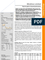 Mindtree LTD Initiating Coverage