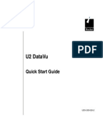 U2 DataVu Quick Start Guide