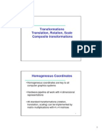 Homogeneous Coordinates