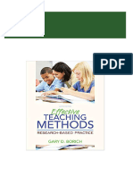 Instant ebooks textbook (eBook PDF) Effective Teaching Methods: Research-Based Practice 9th Edition download all chapters