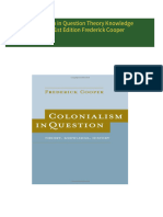 Immediate download Colonialism in Question Theory Knowledge History 1st Edition Frederick Cooper ebooks 2024