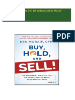 Full download Buy Hold and Sell 1st edition Edition Moraif pdf docx