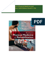 Full Download Braddom's Physical Medicine and Rehabilitation, Sixth Edition David X. Cifu PDF DOCX