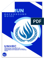 UNHRC Background Guide