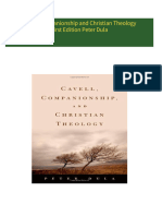 Full Download Cavell Companionship and Christian Theology First Edition Peter Dula PDF DOCX