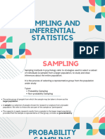 sampling and inferential statistics (1)