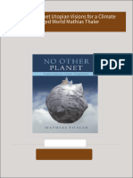 PDF No Other Planet Utopian Visions for a Climate Changed World Mathias Thaler download