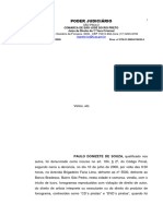 Paulo Donizeti de Souza direitos autorais Sao Jose Rio Preto 1 sentenca