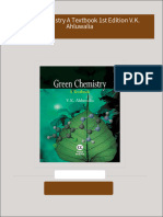 [Ebooks PDF] download Green Chemistry A Textbook 1st Edition V.K. Ahluwalia full chapters