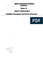 Remainder And Factor Theorems Exercise Ex. 8(B)