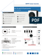 MPPT Solar Inverter Catalogue