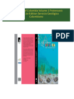 The Geology of Colombia Volume 1 Proterozoic Paleozoic 1st Edition Servicio Geológico Colombiano download pdf