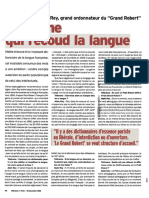 Linguistique France Dictionnaire Alain Rey