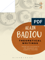 (Bloomsbury Revelations) Alain Badiou - Theoretical Writings-Bloomsbury Academic (2015)