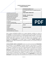 CONTRATO DE TRABAJO - VENDEDOR MOLINERIA - INTEGRACIÓN AGRÍCOLA S.A.S