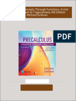 Complete Download Precalculus: Concepts Through Functions, A Unit Circle Approach to Trigonometry 4th Edition Michael Sullivan PDF All Chapters