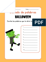 Plantilla-dictado-palabras-Halloween