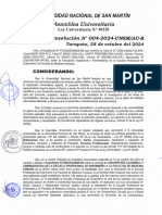 RESOL A.U 004-2024 ADCRIPCION ACADEMICA Y ADMINISTRATIVA DE LA E.P. DE ENFERMERIA A LA FMH OK