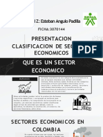 CLASIFICACION DE SECTORES ECONOMICOS