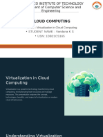 Virtualization in Cloud Computing