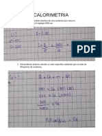 CALORIMETRIA